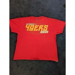 San Francisco 49ers 2XLT-shirt Fruit of The LoomCotton‎ Red